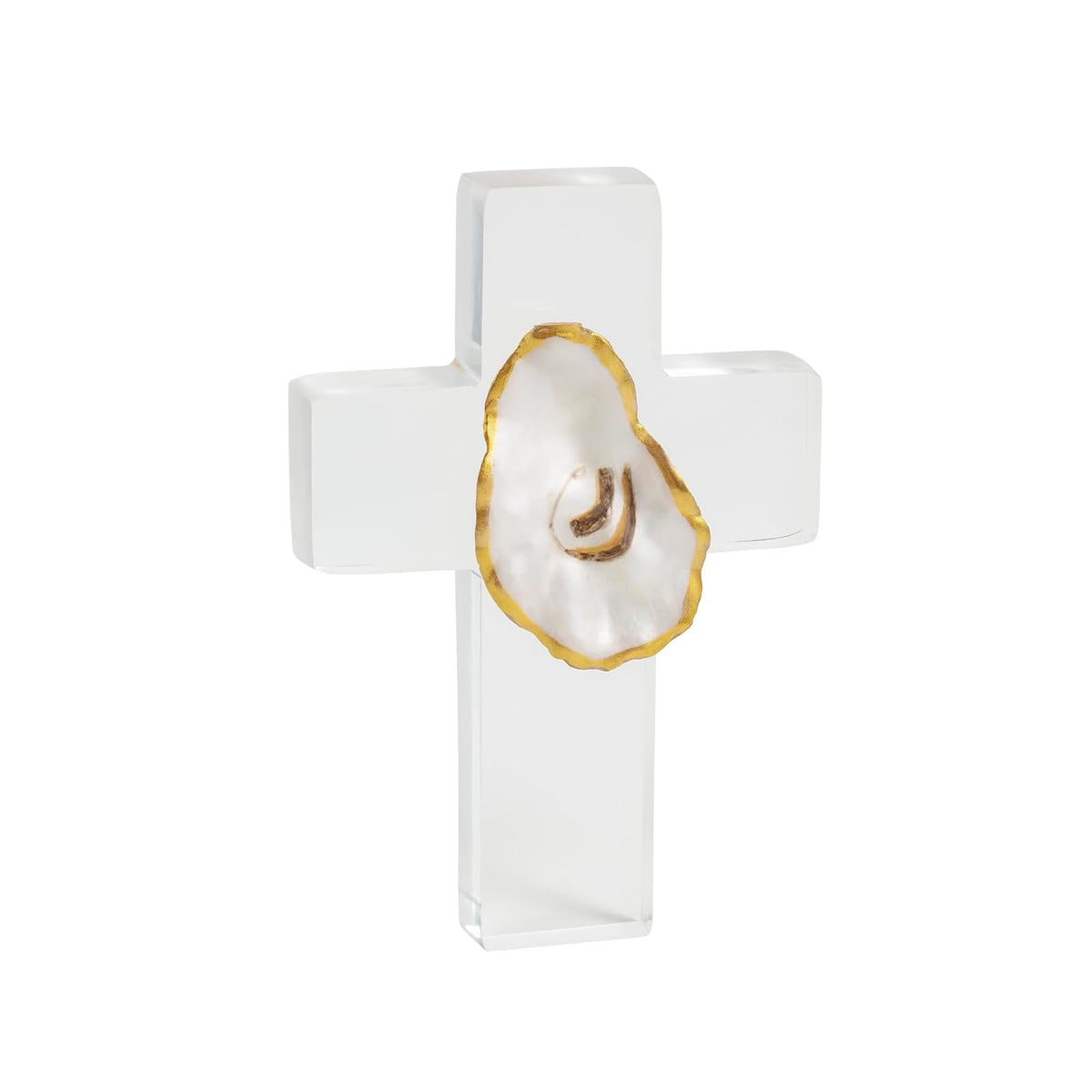 Mud Pie Figurine, 6" x 4", Gold