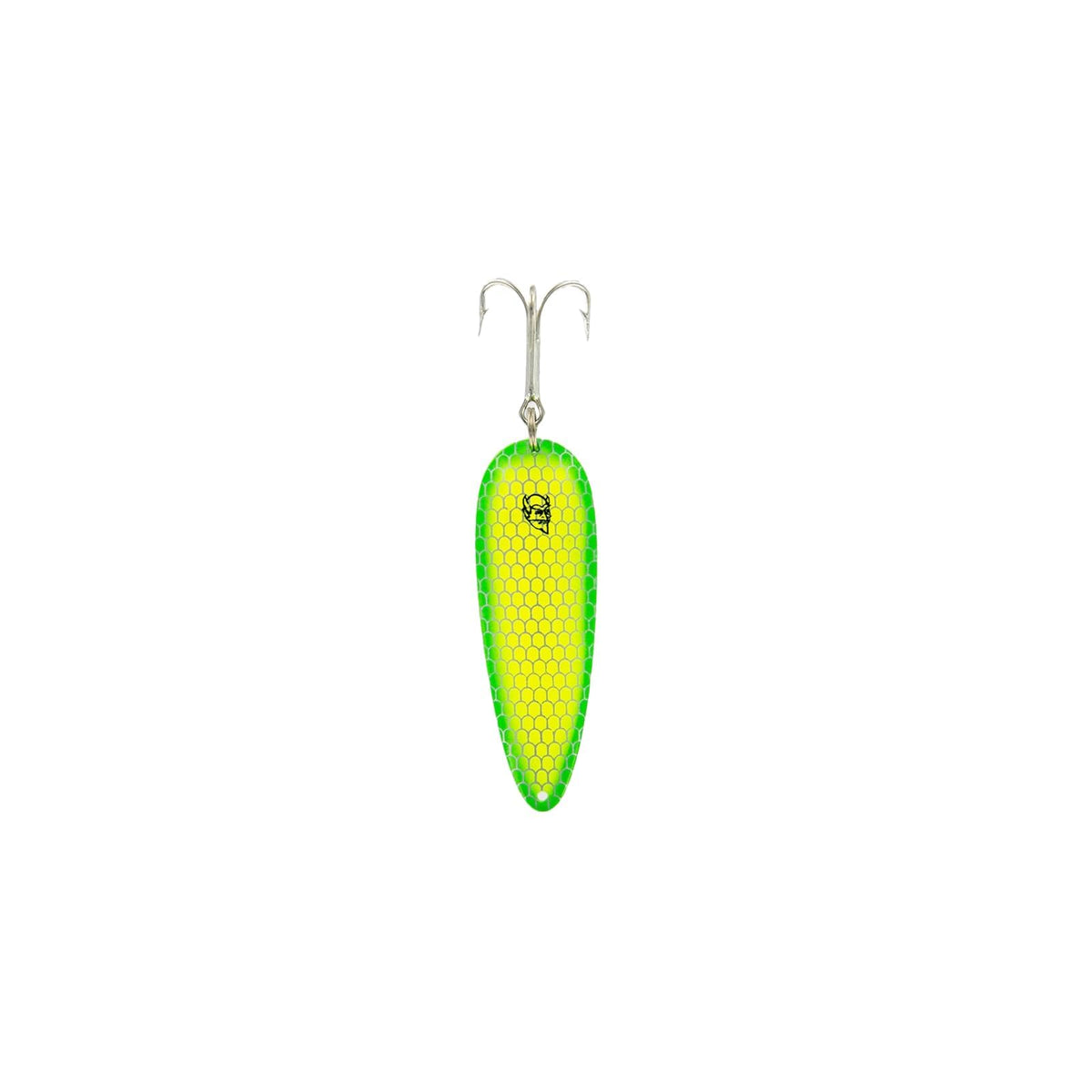 Dardevle Fishing Hook, 2/32 oz. - 15/16" x 3/8", 72-Honeycomb Lime