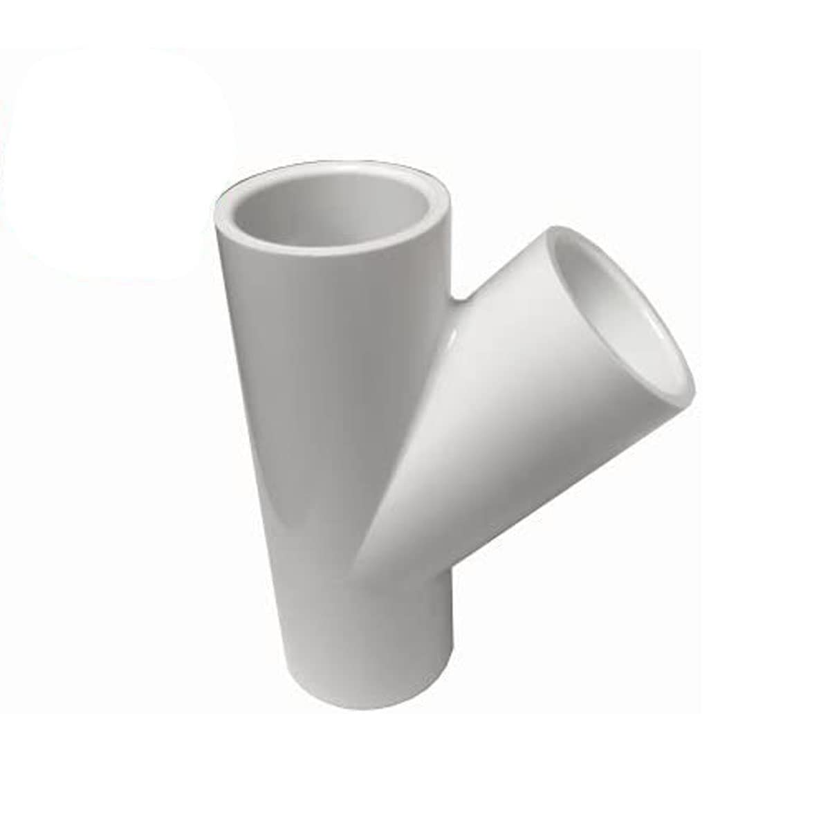 Snapclamp Circo 203-U 1 in. Wye 45 Degree Utility Grade Fitting