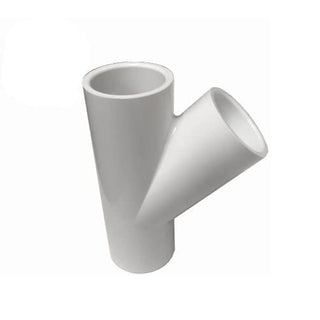 Snapclamp Circo 203-U 1 in. Wye 45 Degree Utility Grade Fitting
