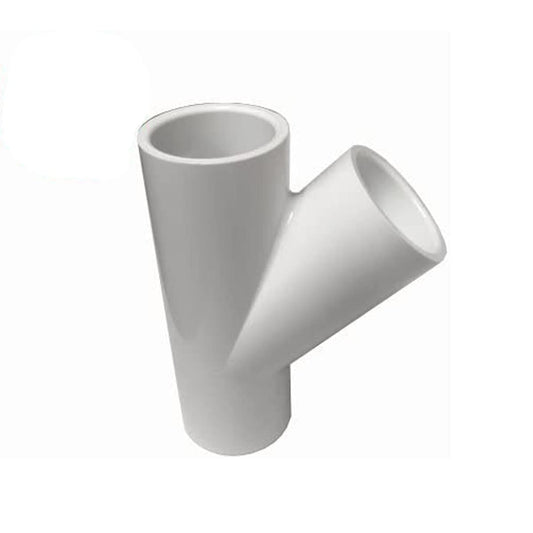 Snapclamp Circo 203-U 1 in. Wye 45 Degree Utility Grade Fitting