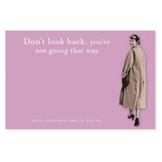 Shannon Martin Design Self Stick Note, 2 7/8 x 4 3/8 inches, Purple