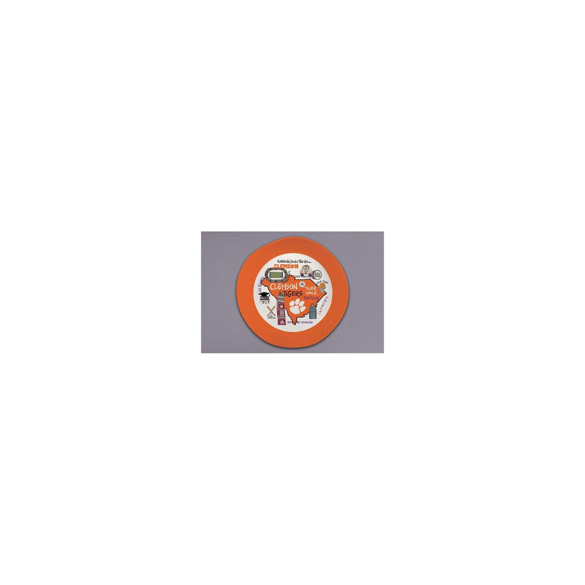 Magnolia Lane Dishware Bowl, 13.5-inch, Orange
