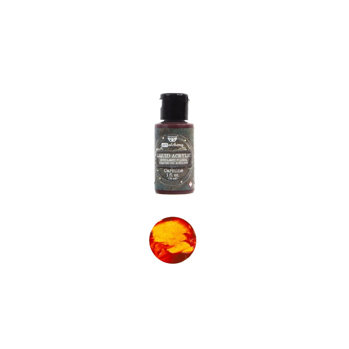 PRIMA MARKETING INC Paint, 1 Count (Pack of 1), Art AlchemyLiquid Acrylic Carmin