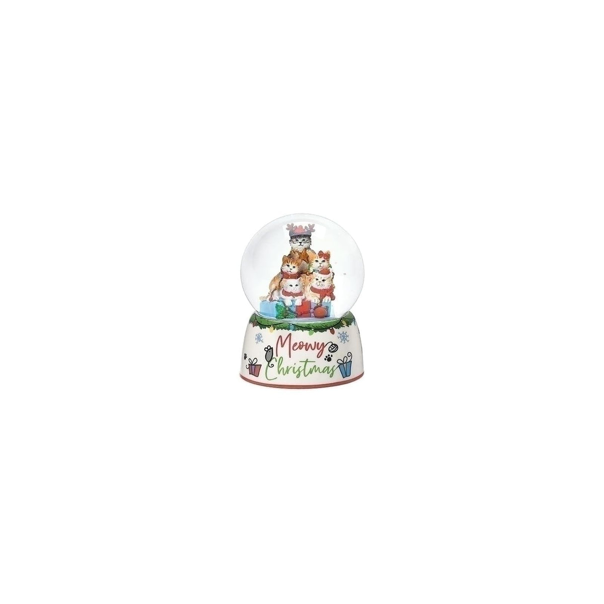 Roman Snow Globe, Clear, Classic