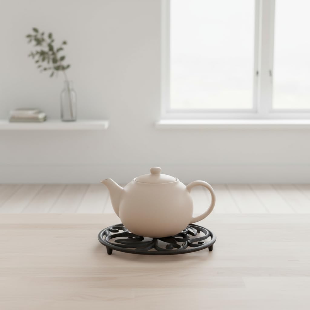 Comfy Hour Trivet, Black, Lodge
