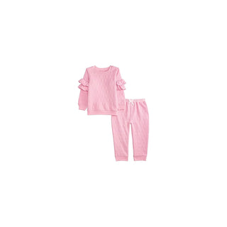 Mud Pie Coordinated Outfit, medium | 2T-3T, Pink
