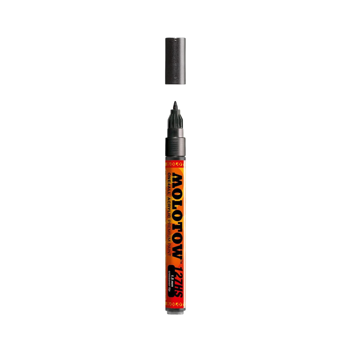 MOLOTOW Marking Pen, 1 Count (Pack of 1), Metallic Black