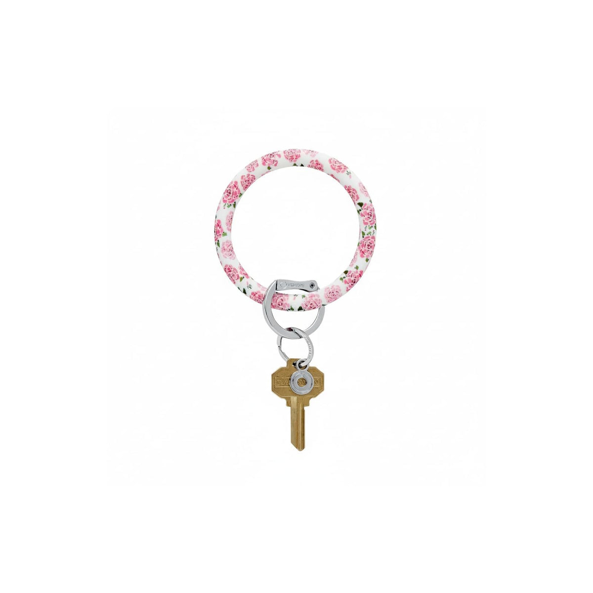 Oventure Keychain, 4 inch, Pink Floral