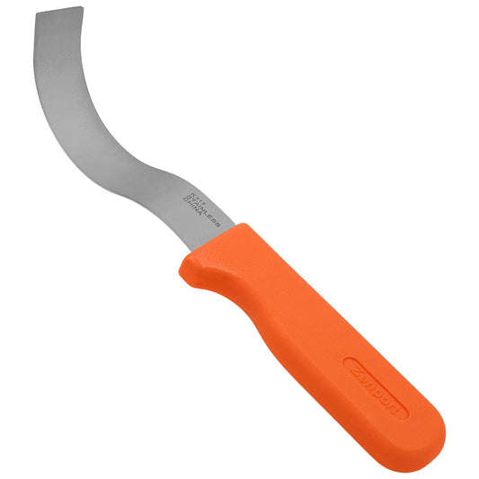 Zenport K117 Row Crop Harvest Knife, Broccoli/Produce, 6-Inch Wavy Stainless Steel Blade