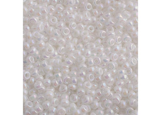 John Bead Craft Bead, 11/0 (1.5 MM), White Pearl AB