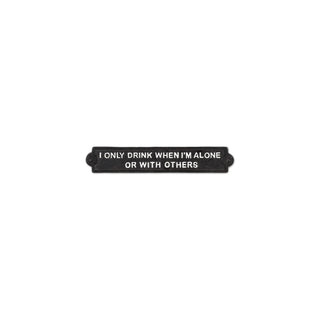 Abbott Collection Decorative Signage, Black