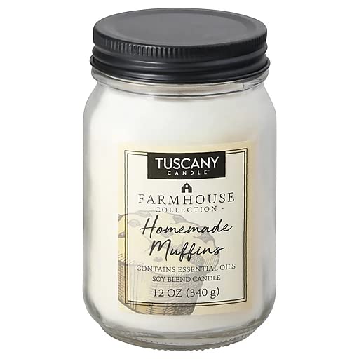 Tuscany Candle™ Farmhouse Collection 12 Oz (Almond, Honey, Oats, and Butter)