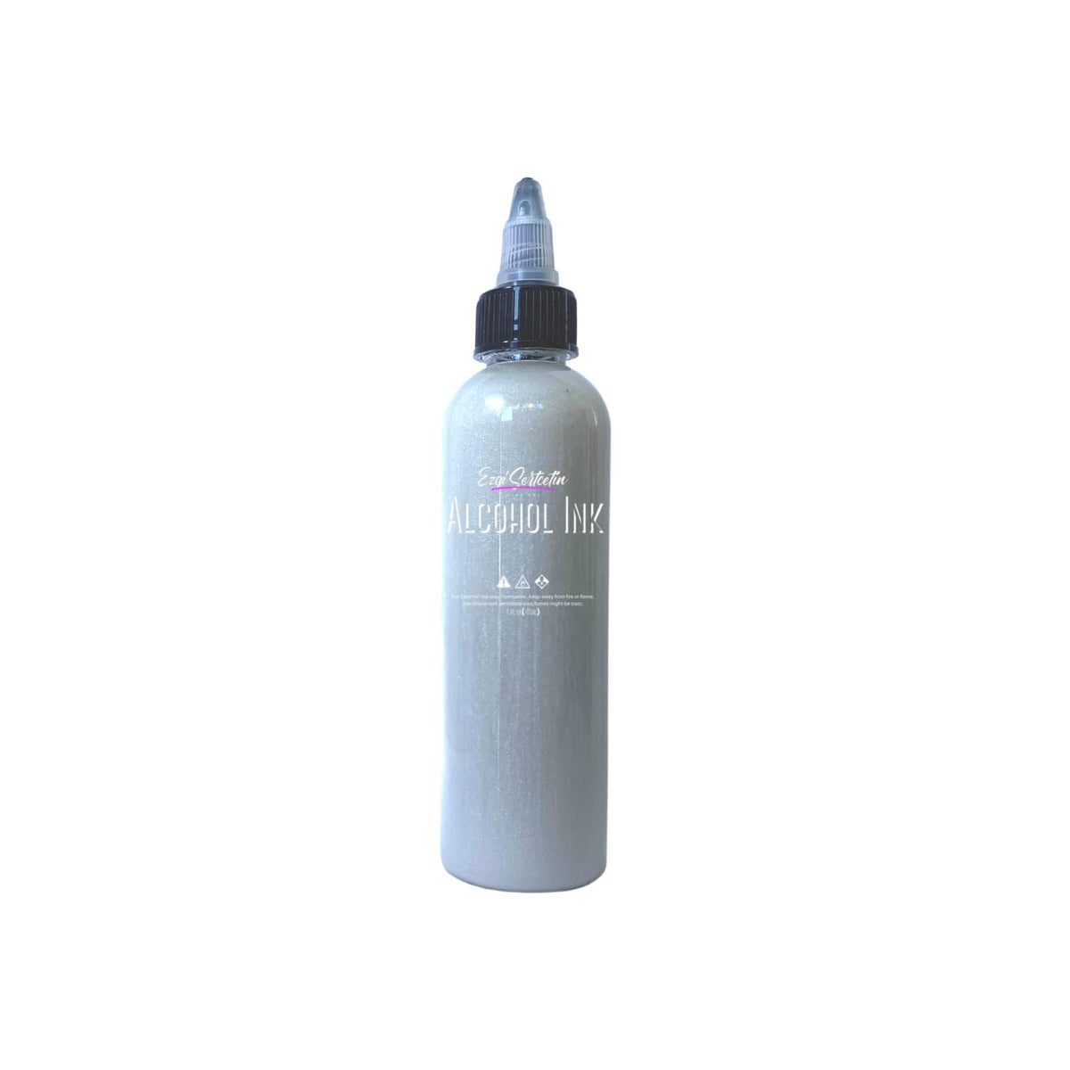 Ezgi Sertcetin Liquid Ink, 4 fl oz, Metallic Diamond White
