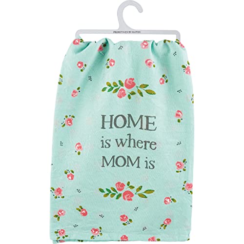 Primitives by Kathy Home is Where Mom is Kitchen Towel