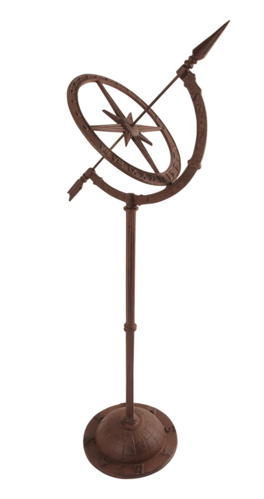 Esschert Design Cast Iron Sundial on Stand (TH37)