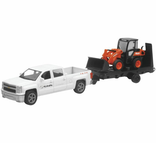 New Ray Toys New 10" NEWRAY KUBOTA Collection - Kubota R630 W/ Chevy Pick Up Truck