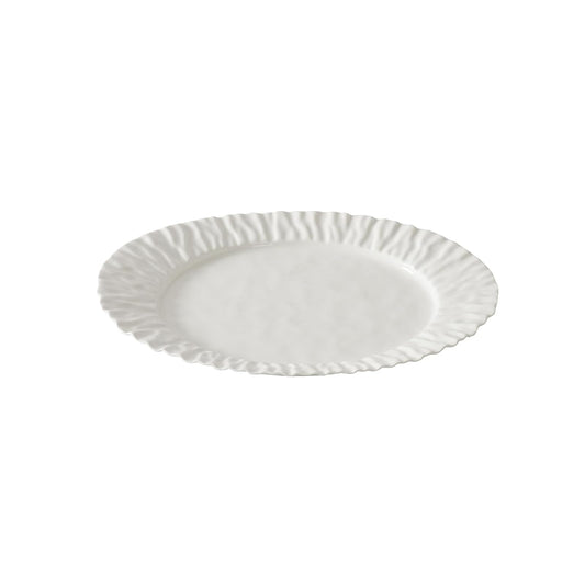 Pampa Bay Dishware Plate, 19 x 13 Inch, Mascali Bianca
