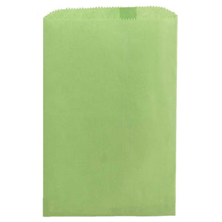 Hygloss Products Colored Paper Bags ‚Äì 100 Pinch Bottom Colorful Arts and Crafts Bags - 6 x 9 Inch, Lime Green