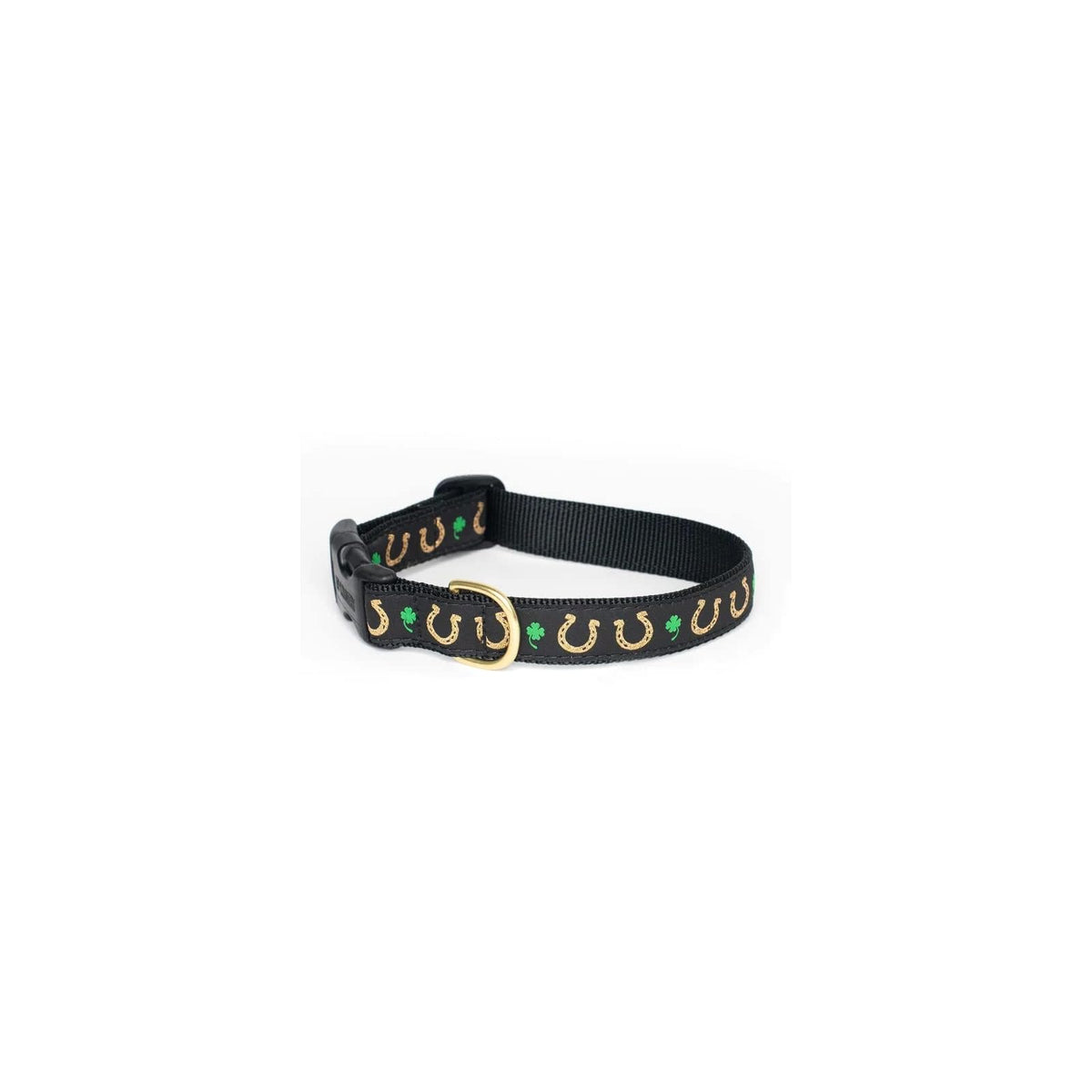 Up Country Animal Collar, Large (15"-21") 1" width, Black