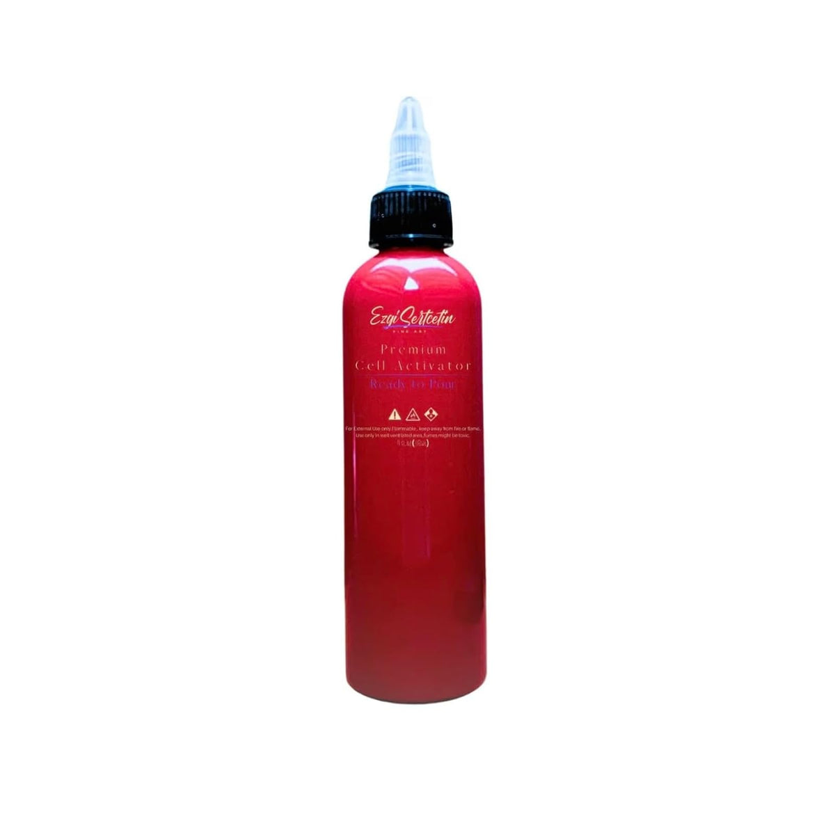 Ezgi Sertcetin Paint, 4 Fl Oz (Pack of 1), Rouge Red