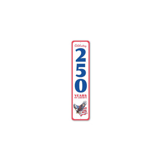Lizton Sign Shop Decorative Signage, b) 4 x 18 Inches, Blue