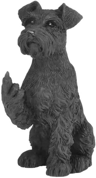JFSM INC. Figurine, 3 inches, Black Schnauzer