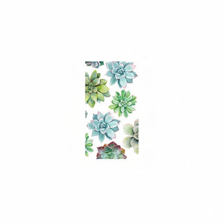 Harman Disposable Napkin, 5 x 8 inches, Green with Multi-Color Pattern