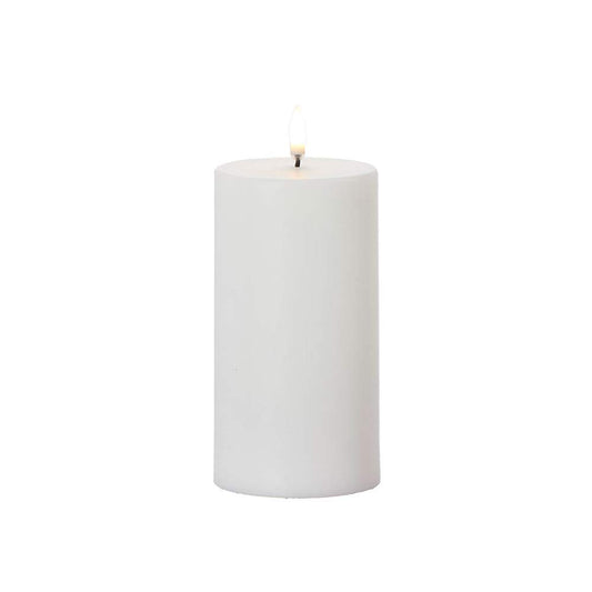 RAZ Imports Uyuni Candles Spring 2021 3" X 7" White Pillar Candle