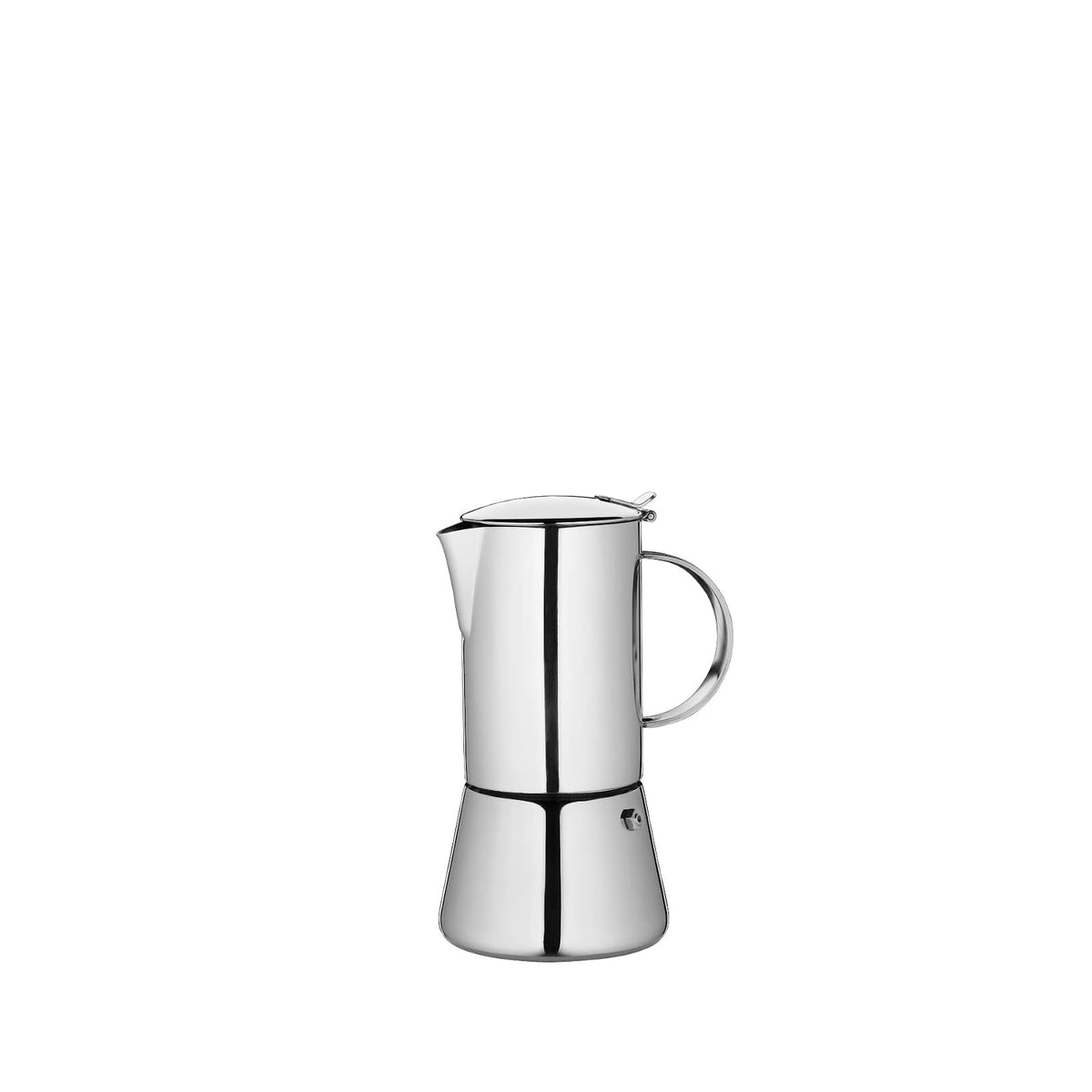 Cilio Coffee Maker, 2 cups, Polished Stainless