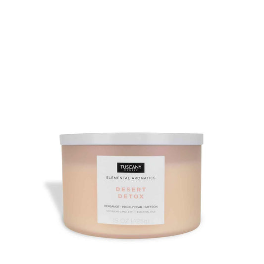 Empire Candle Tuscany 15 oz. Desert Detox Soy Blend Jar Candle One Size