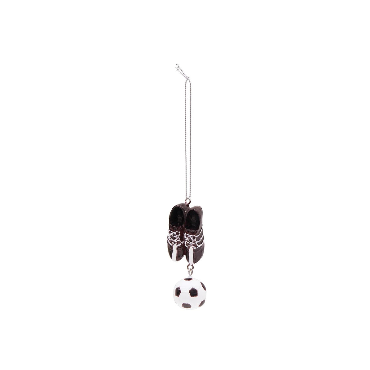 GALLERIE II Hanging Ornament, 3 x 1 Inch, Black