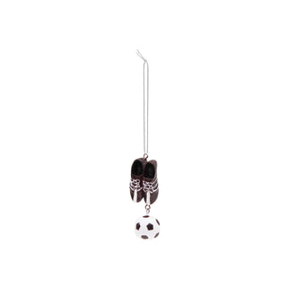 GALLERIE II Hanging Ornament, 3 x 1 Inch, Black