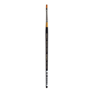 KingArt Original Gold 9300 Series , Premium Artist Brush, Golden TAKLON Shader-Size: 2, 2