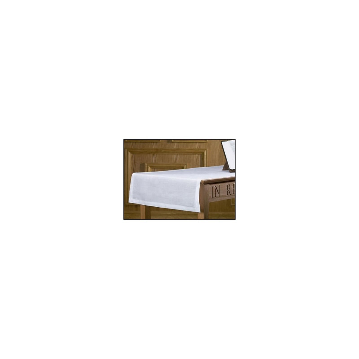 Living Grace Table Runner, 24 inches by 62 inches, White