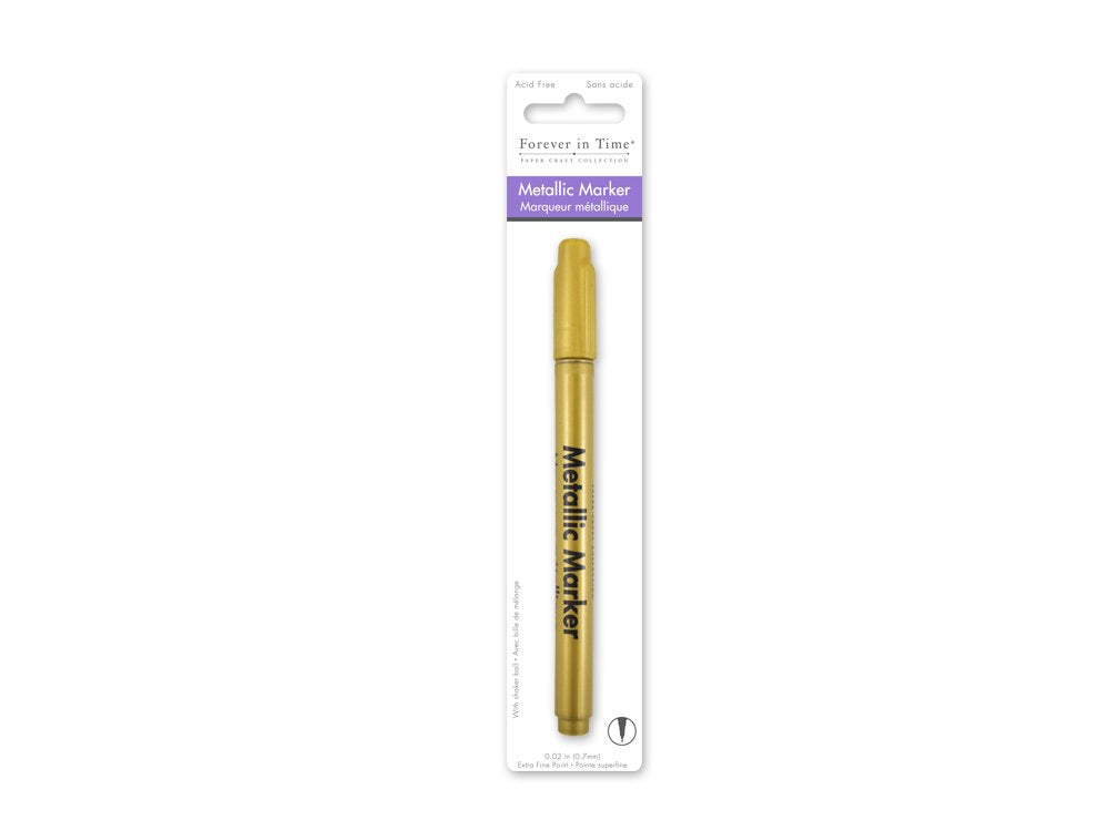 Multicraft Imports Marking Pen, 1 Count (Pack of 1), Gold