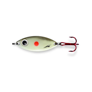 PK Lures Fishing Hook, 1 oz, Red Dot Glow