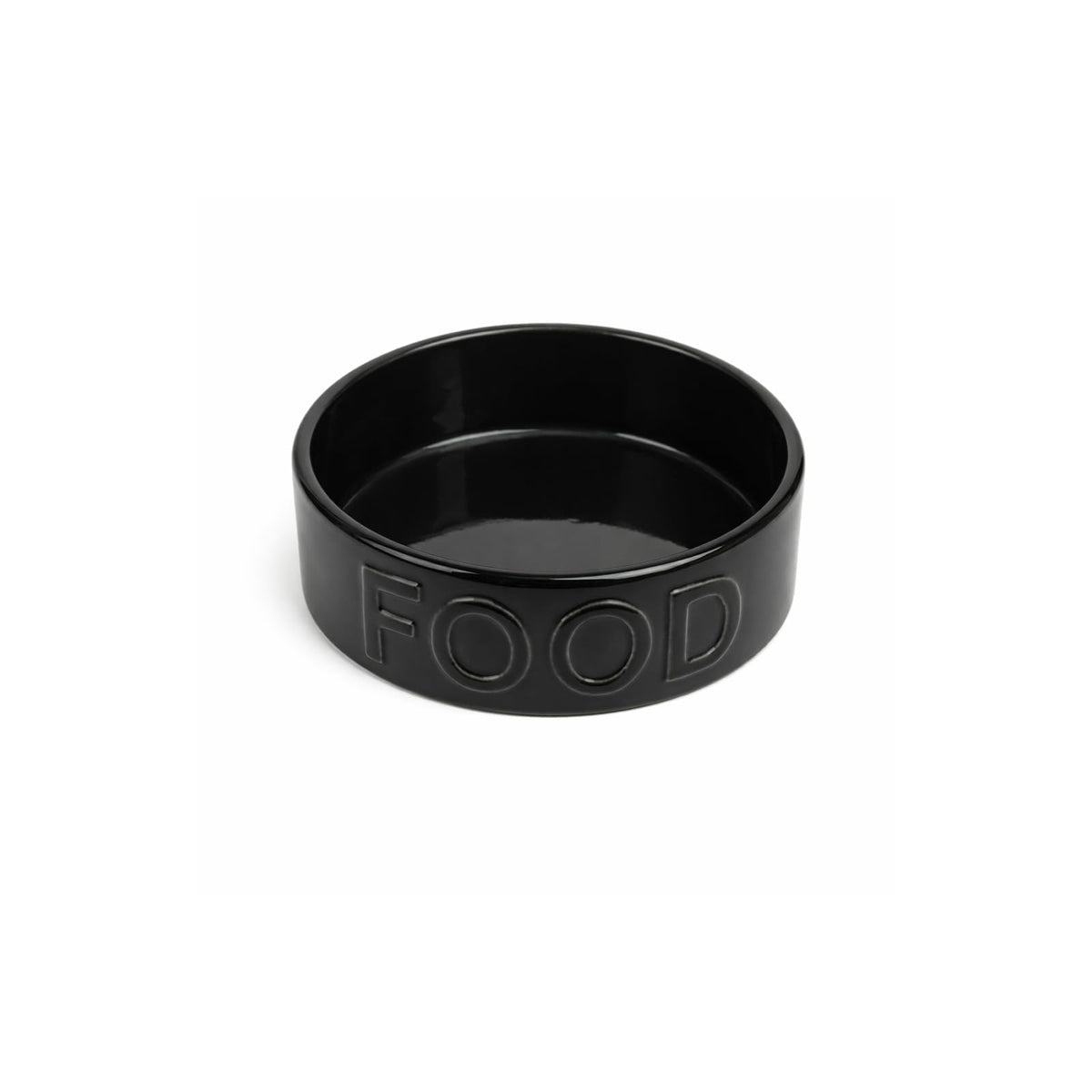 Park Life Designs Pet Feeder, Medium, Black, Black