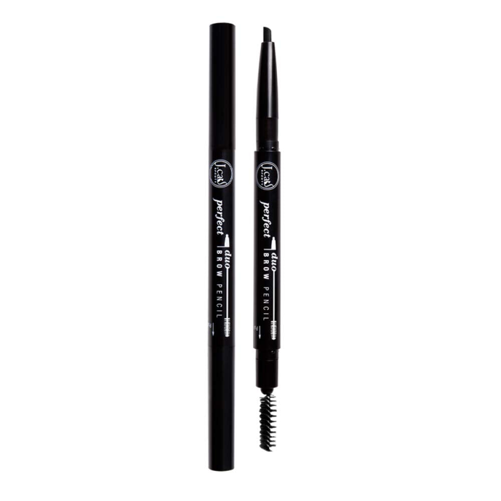 J.Cat Beauty Perfect Duo Brow Pencil - Jet Black