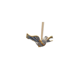 Regency International Hanging Ornament, Blue White