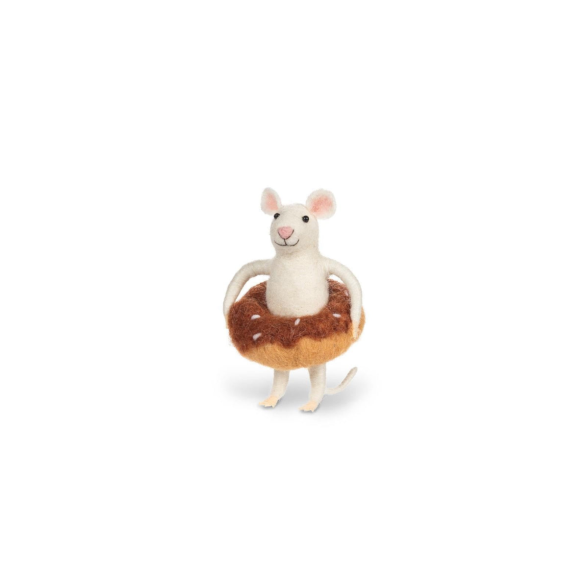 Abbott Collection Figurine, 4.5-Inch, White/Brown