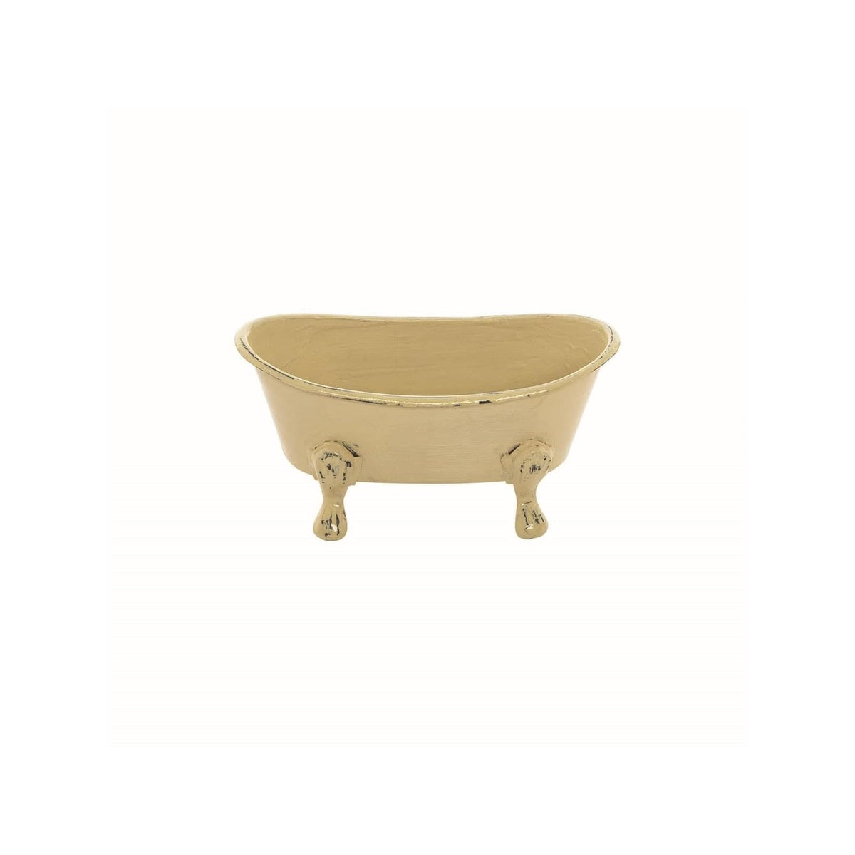 Foreside Home and Garden Soap Dish, Yellow