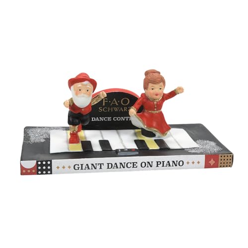 *Department 56 FAO Piano Dance Contest Village Figures, 4.13 Inches