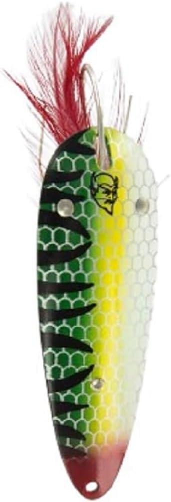 Dardevle Fishing Hook, Medium, ‎59-Black Perch Brass