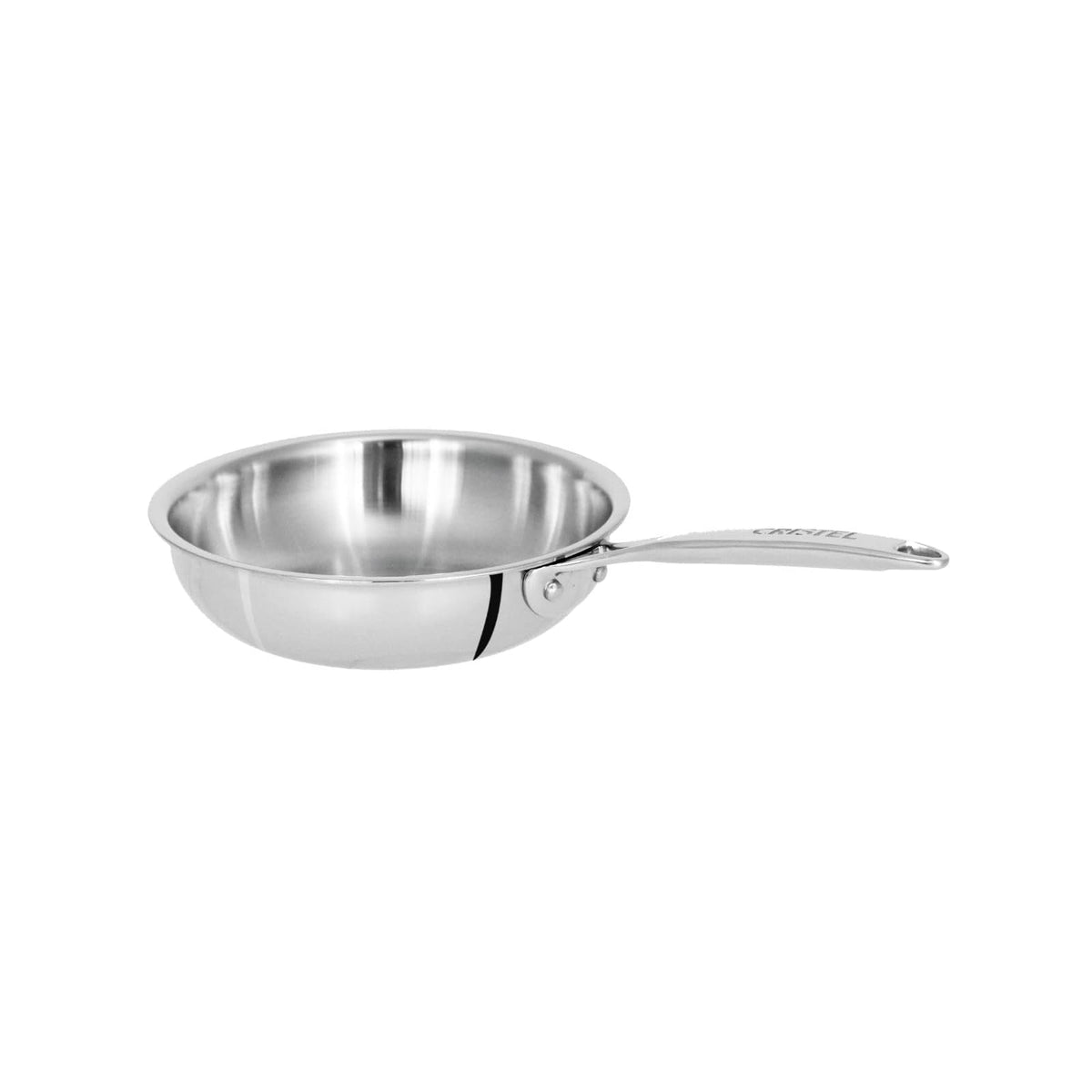 Cristel Saute Fry Pan, Small, Silver