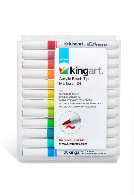 KINGART Marking Pen, 24 Count (Pack of 1), Classic