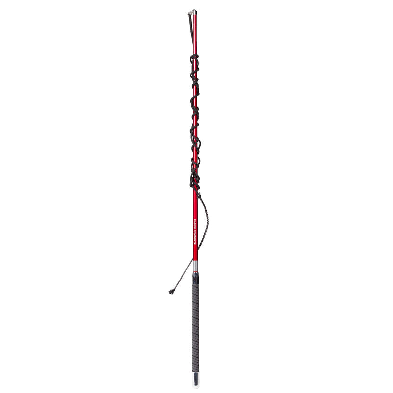 HORZE Tunis Carbon Lunging Whip - Red - 71