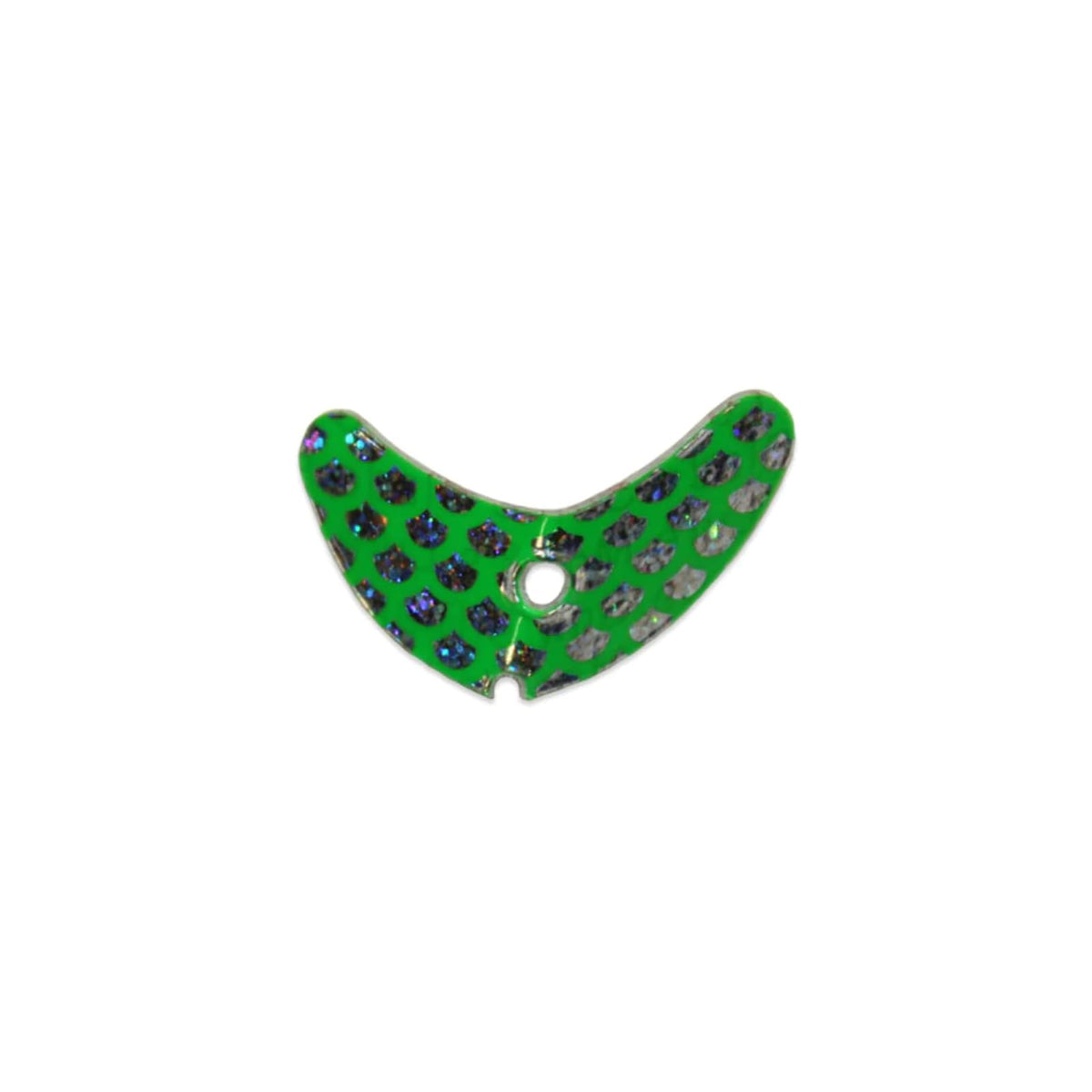 Mack's Lure Fishing Hook, 1.1, UV Green Diamond
