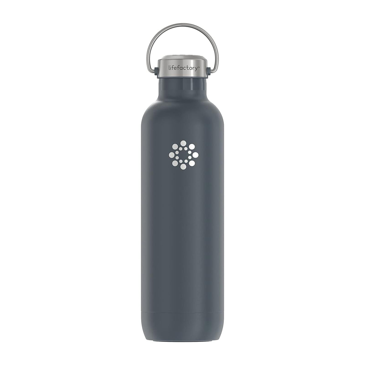 Lifefactory Thermos, 32 Ounces, Carbon