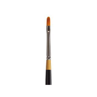 KINGART Paint Brush, Size 2, Black,gold,silver
